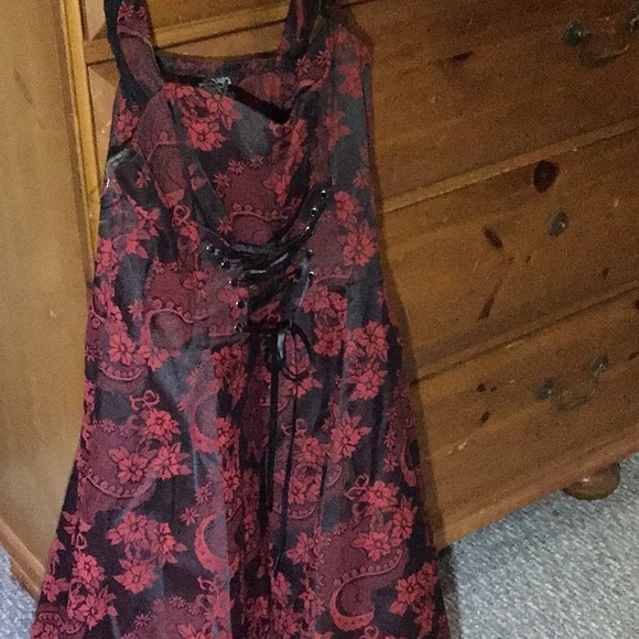 Queen of hearts! Red and black H&R dress! - Picture 10 of 12